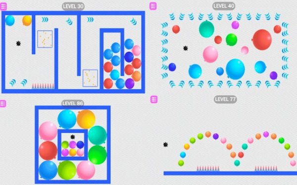 Pop Clear Physics Puzzle