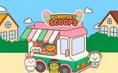 Purrfect Scoops: Cat Ice Cream Shop - Ludoryx free online game