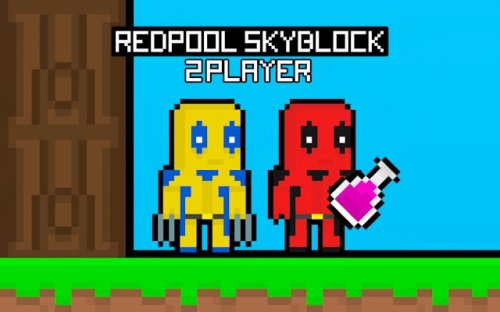 Redpool Skyblock 2 Player - Action Adventure Game - Ludoryx free online game