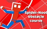 Spider-Noob Obstacle Course Game