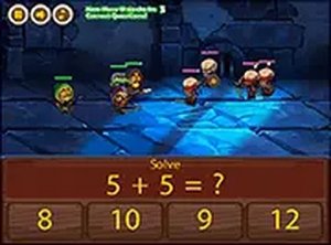 Math Monster Friends Educational Game